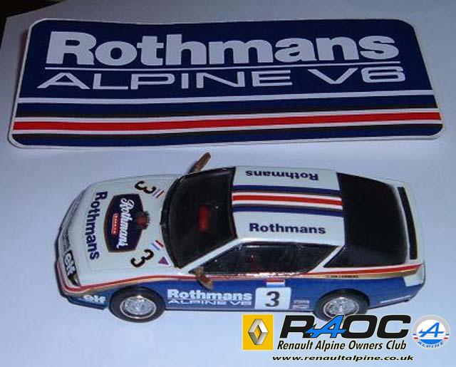 Rothmans model 1 sf