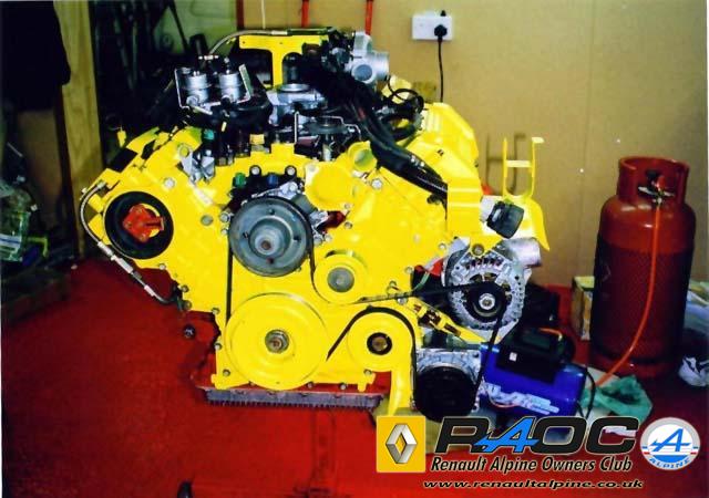 Renault alpine A610  rebuild 5 sf