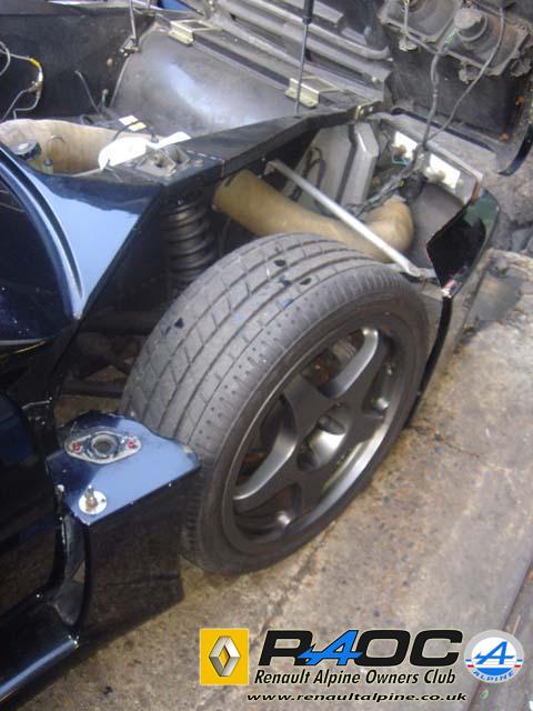 Venturi front suspension sf
